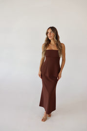 Campbell Peplum Maxi Dress