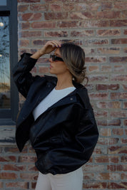 RESTOCKED :Stevie Oversized Bomber Jacket