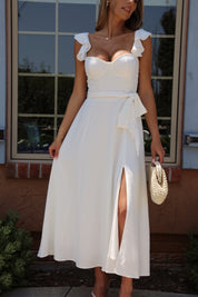 Inette Ivory Maxi Dress