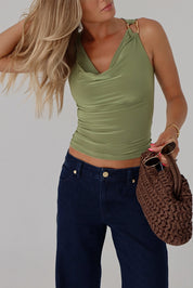 Lilah Cowl Neck Top