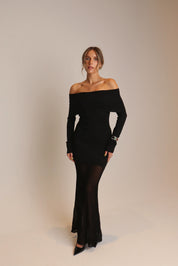 Isla Off The Shoulder Maxi Dress