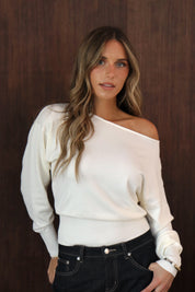 Emmie Off The Shoulder Sweater