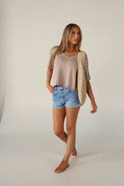 Suttyn Knit Short Sleeve Top