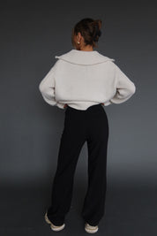 Sienna Quarter Zip Sweater