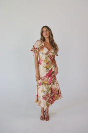 Paloma Patchwork Floral Maxi Dress