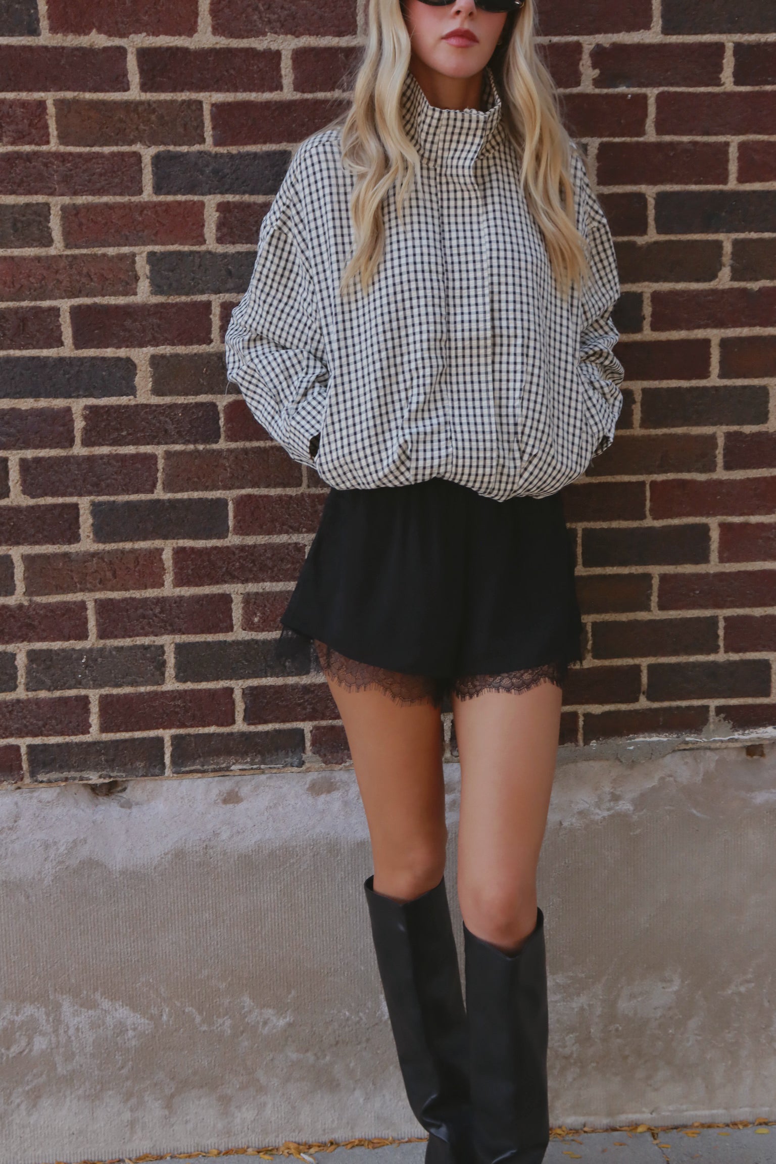 Ava Lace Trim Shorts
