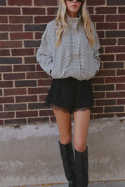 Ava Lace Trim Shorts