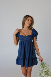 Denim Babydoll Dress