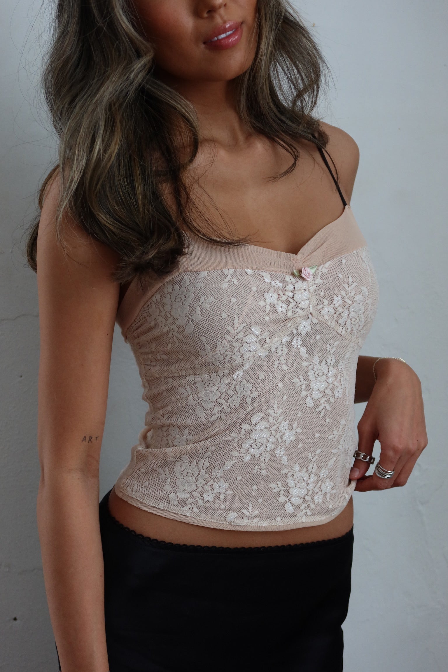 Sweet Dreams Lace Tank