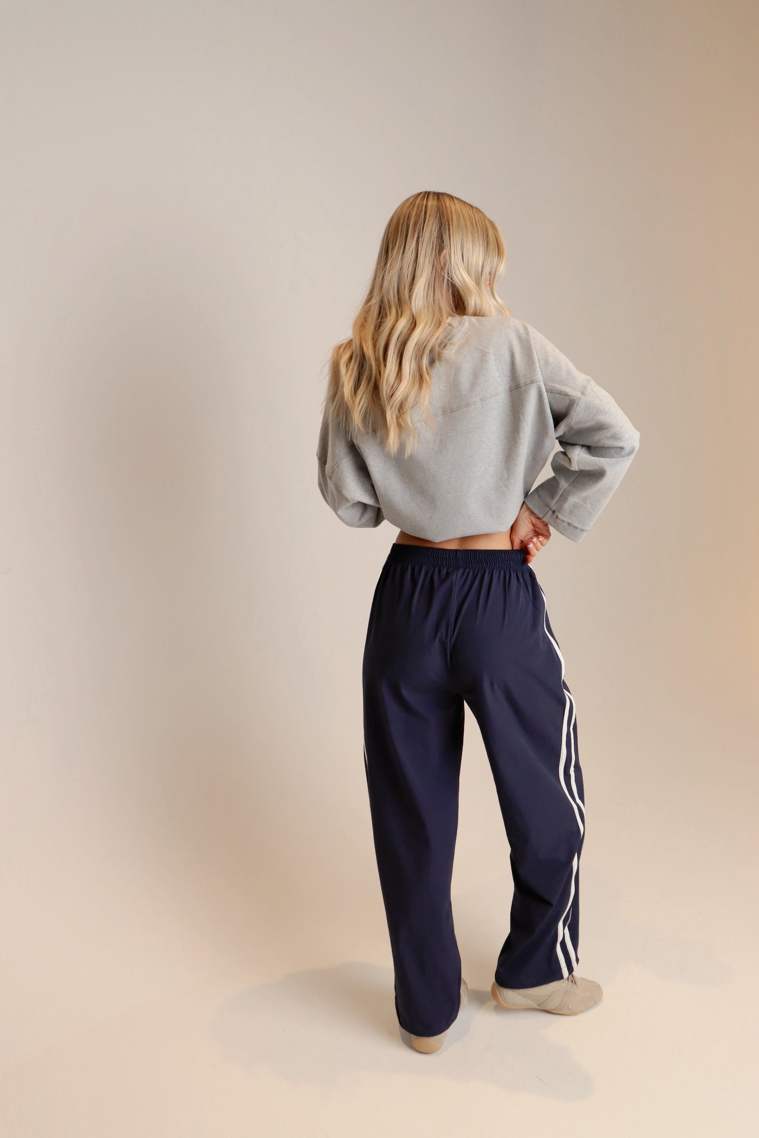 Blake Contrast Long Sleeve Top