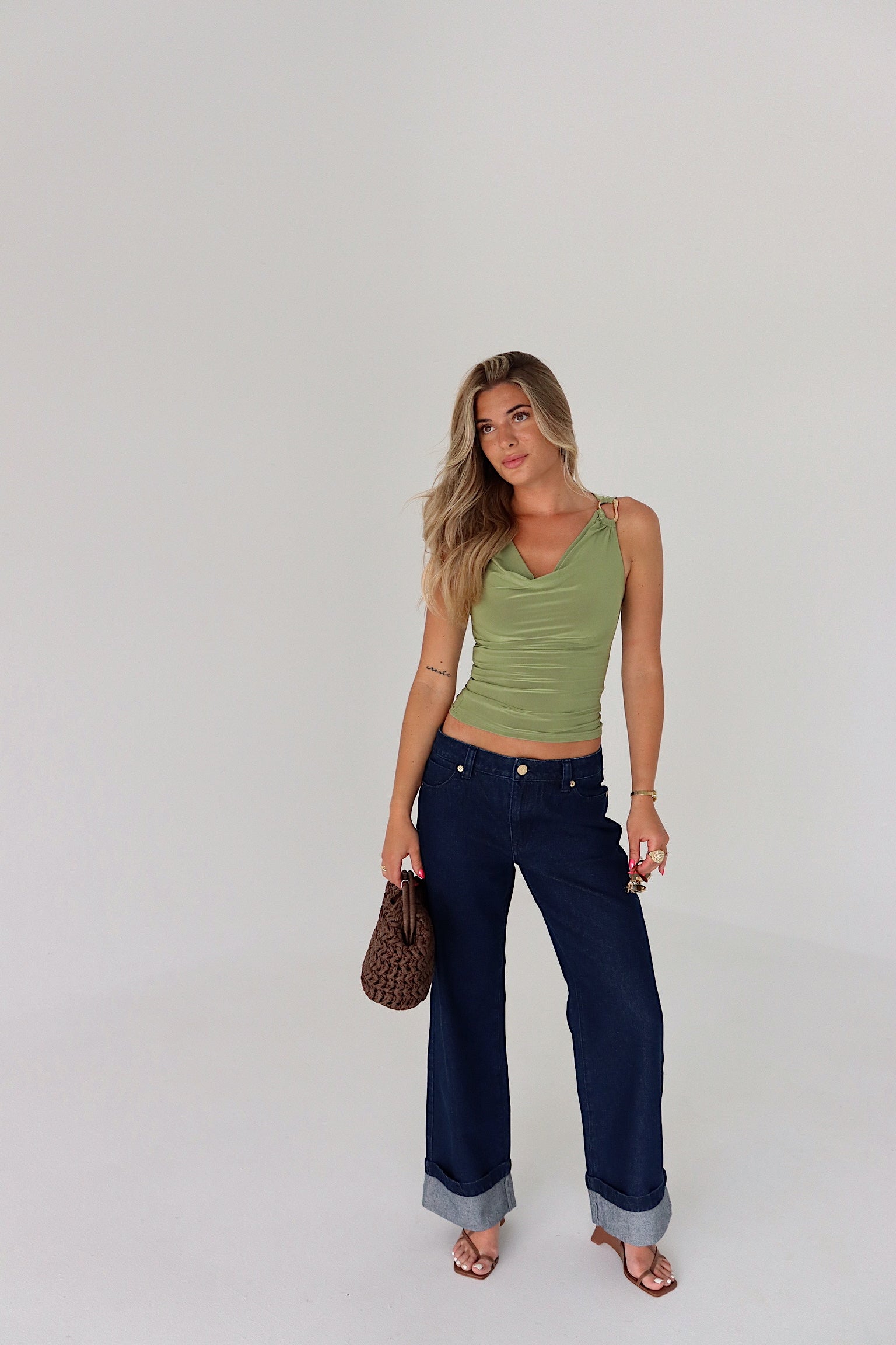 Lilah Cowl Neck Top