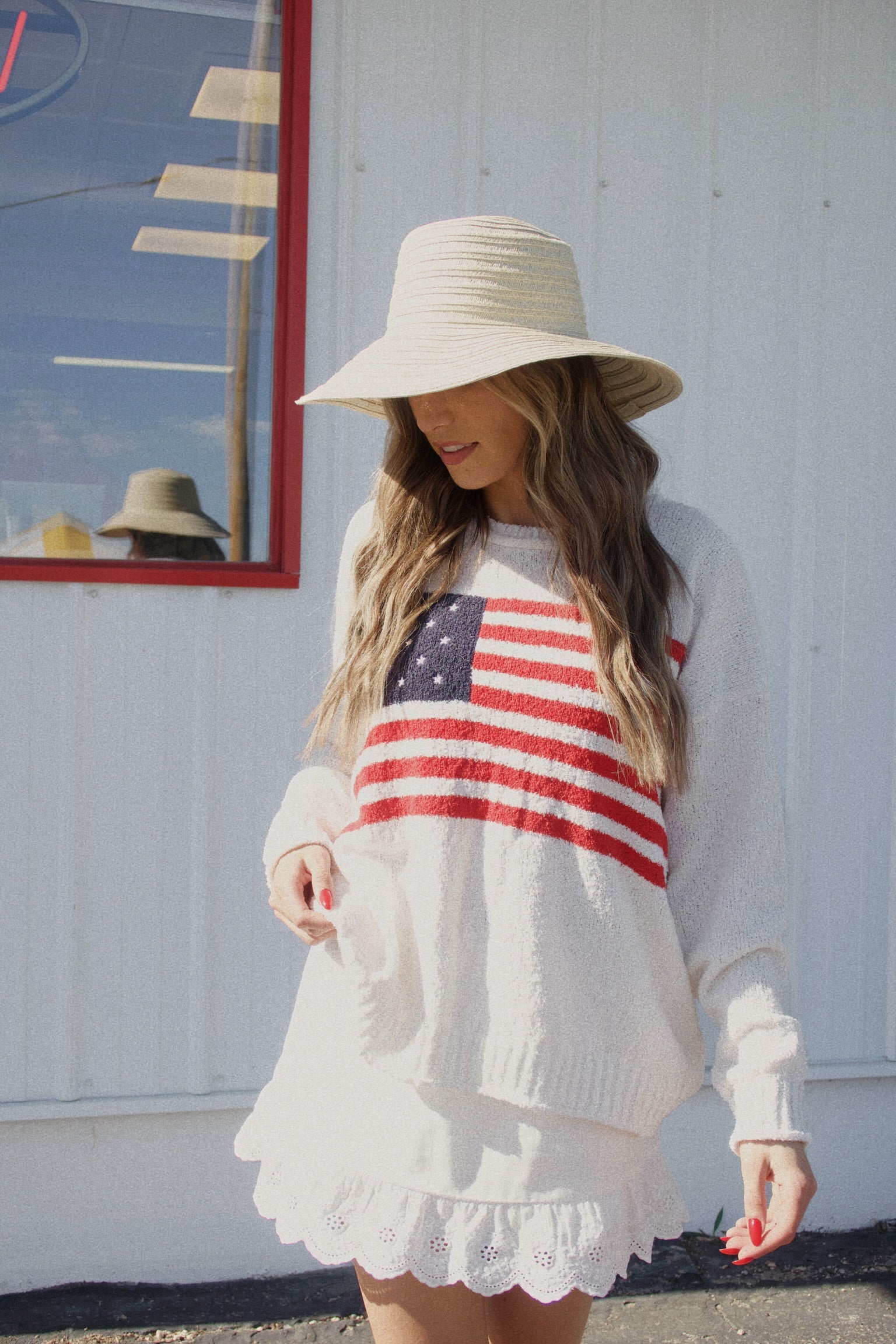 Alabama White Linen Skort