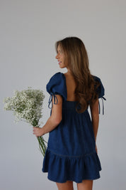 Denim Babydoll Dress