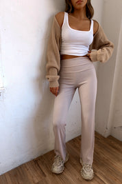 Piper High Waist Ribbed Pants