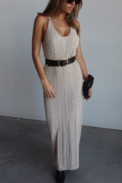 Lane Maxi Dress in Oat