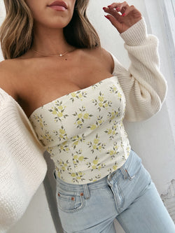 Devin Floral Corset Top