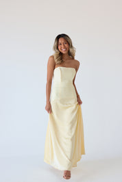 Sunshine Contrast Maxi Dress
