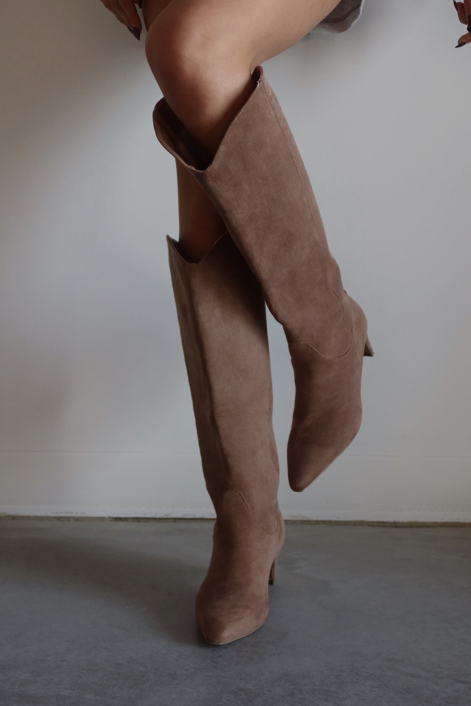 BILLINI : LUKA Boot In Russet Suede