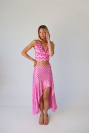 Melody Polka Dot Halter Top