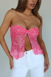 Rachelle Split Front Tube Top