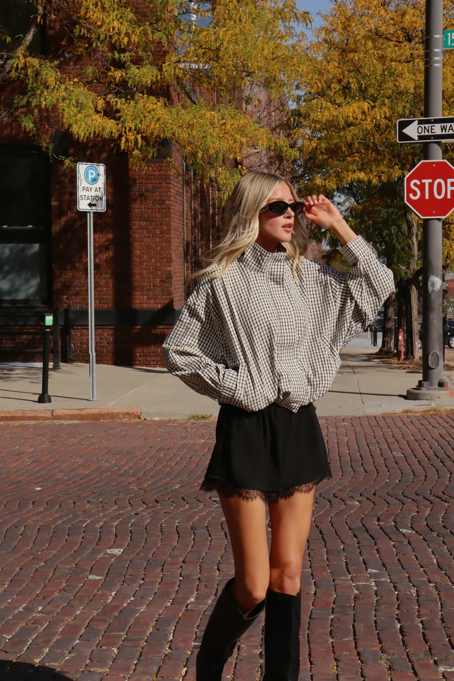 Ava Lace Trim Shorts