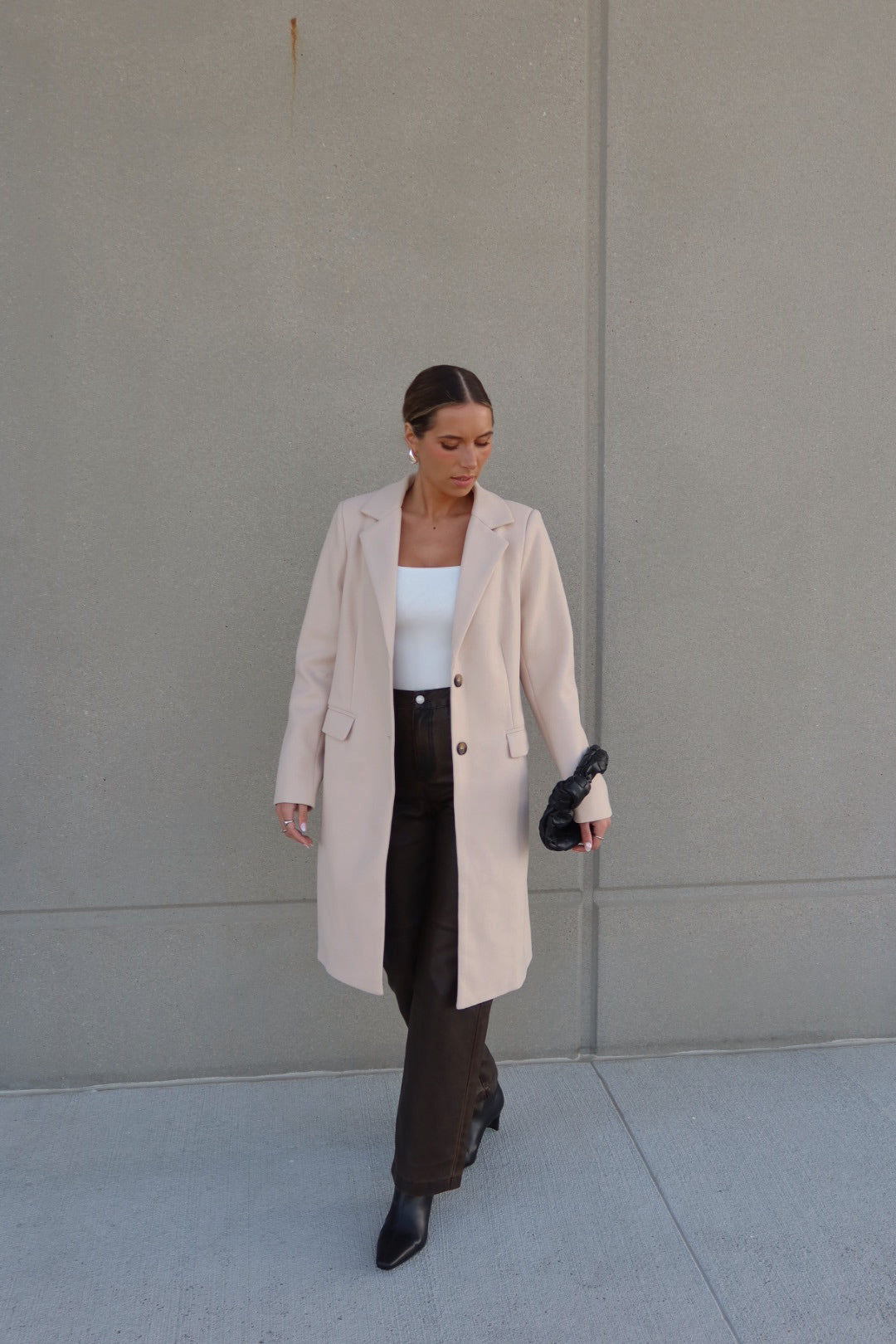 Danielle Beige Trench Coat