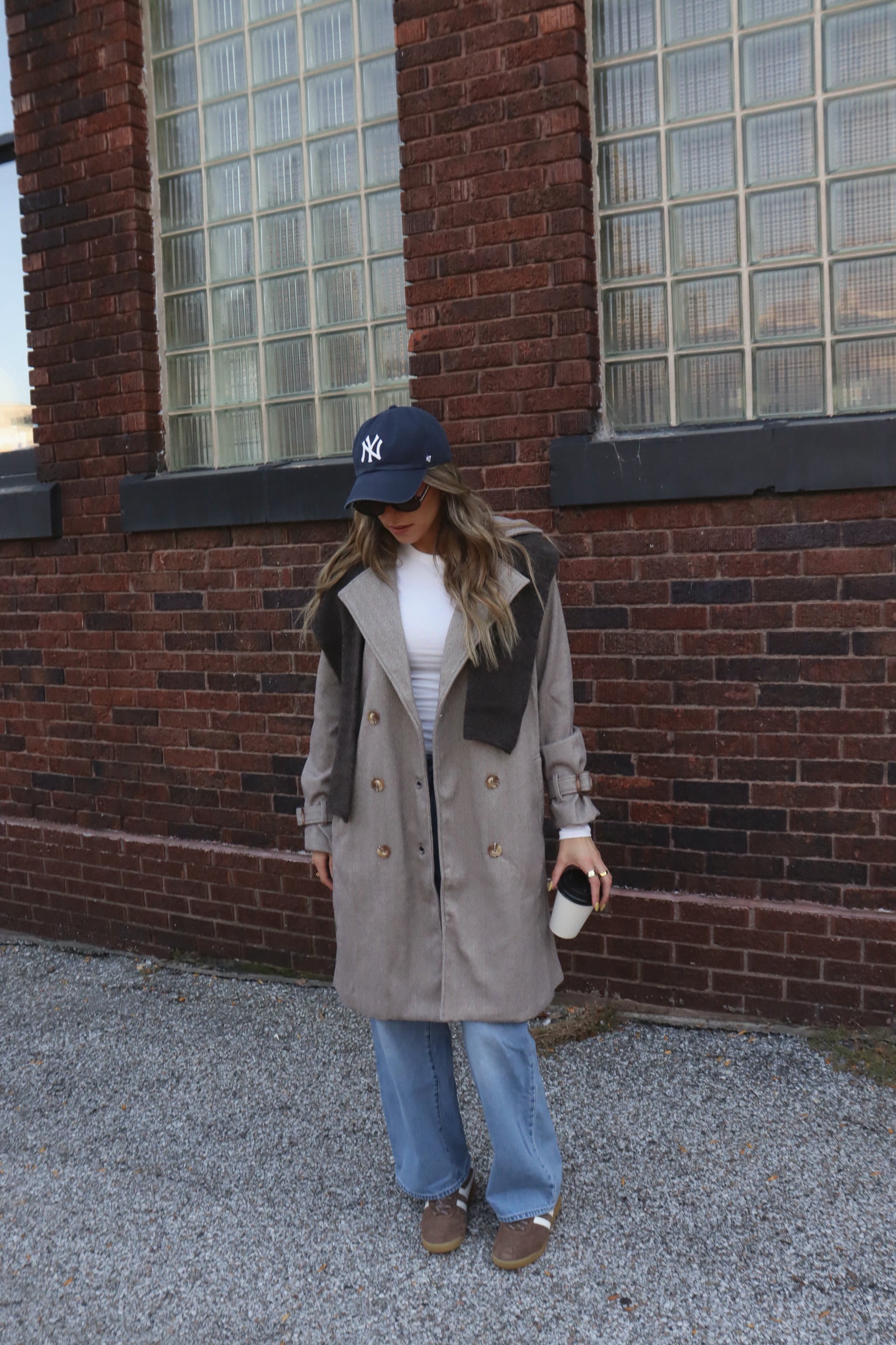 Ayla Herringbone Coat