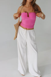 Naomi Gathered Tube Top
