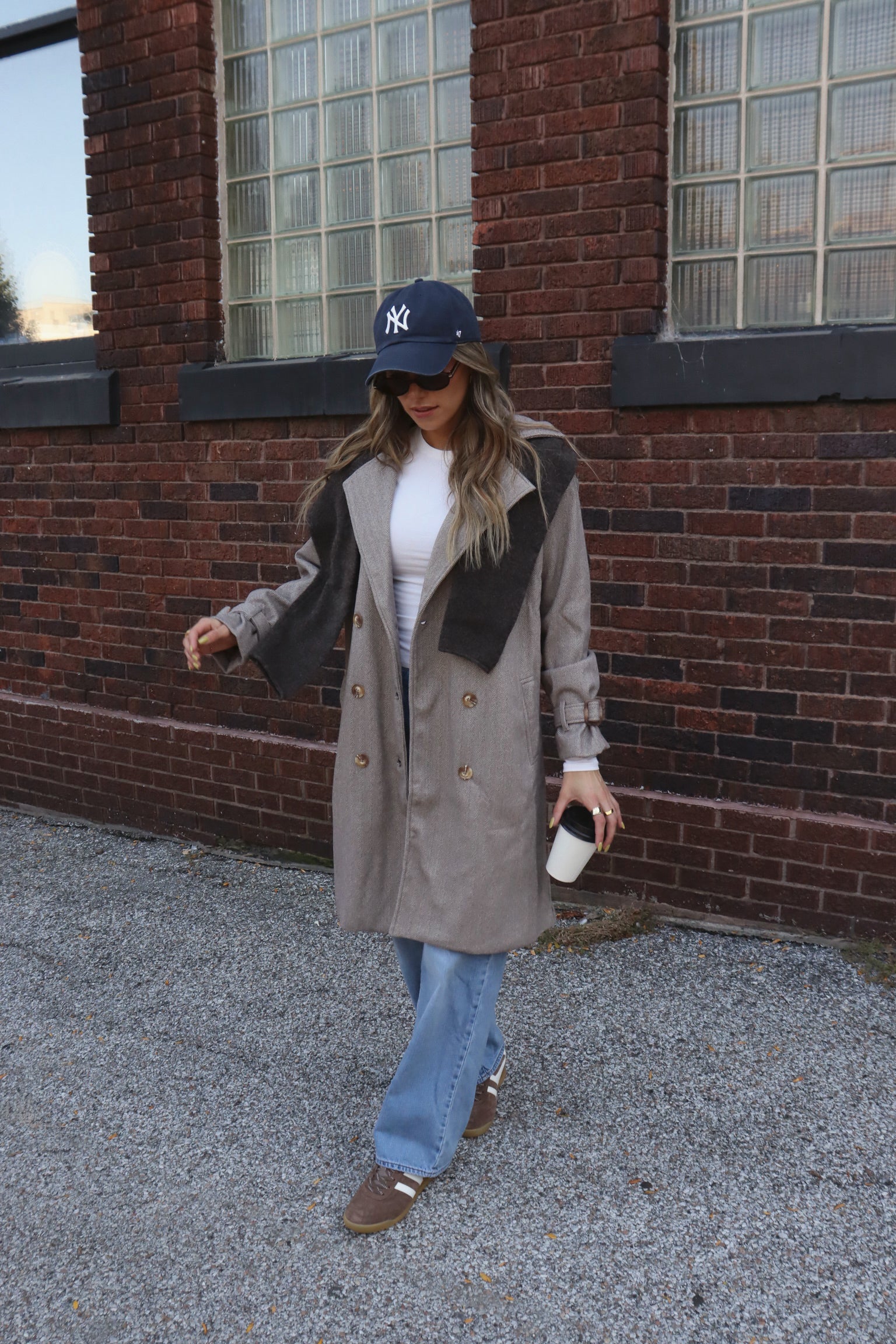 Ayla Herringbone Coat