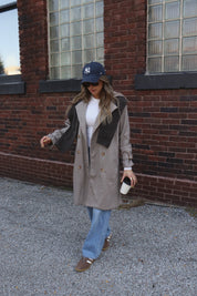 Ayla Herringbone Coat