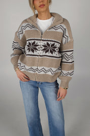 Cheyenne Zip-Up Sweater