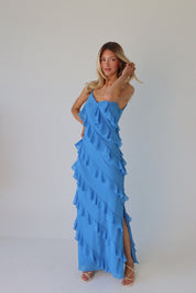 Sloane Ruffle Maxi Dress