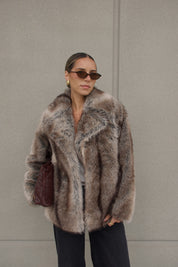 Gwen Faux Fur Jacket
