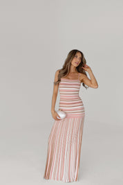 Sutton Striped Knit Maxi Dress