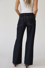 Alix Dark Wash Straight Leg Denim