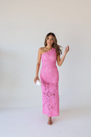 Collette Crochet Floral Maxi Dress