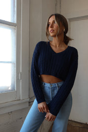Peyton Cable Knit Sweater