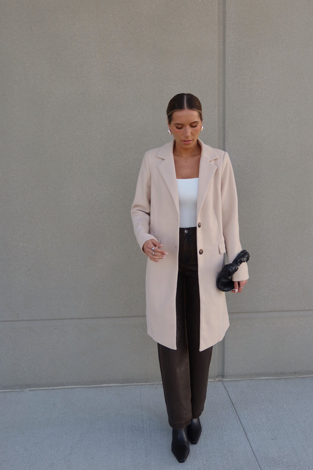 Danielle Beige Trench Coat