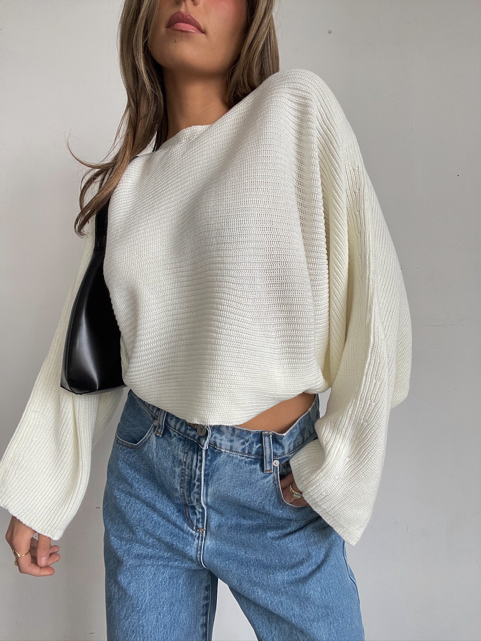 Kae Open Back Knit Sweater