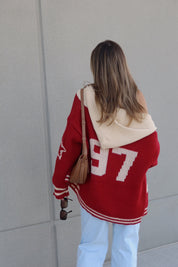 97 Sweater Hooded Zip-Up