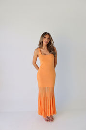 Kendall Maxi Dress in Orange