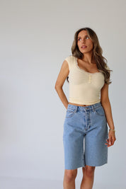 Callan Contrast Henley Tee