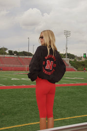 Nebraska Zip Up Windbreaker Jacket