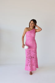 Collette Crochet Floral Maxi Dress