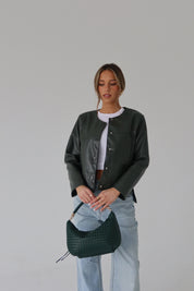 Lindzie Pleather Jacket