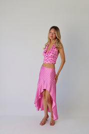 Melody Polka Dot Halter Top