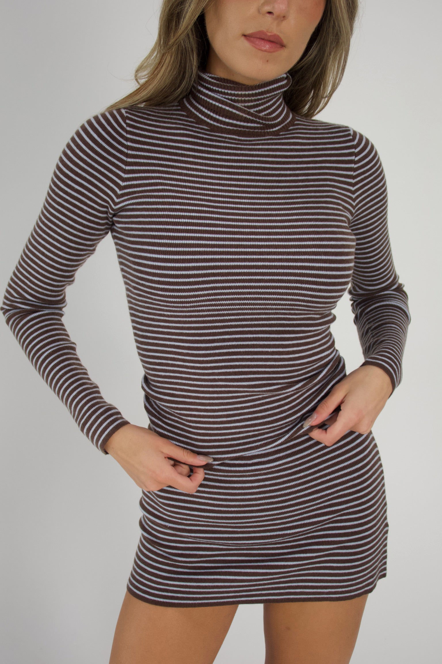 Noah Striped Knit Skort