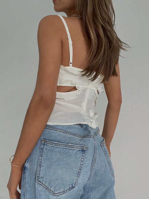 RESTOCKED :Ang Cut Out Top