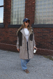 Ayla Herringbone Coat