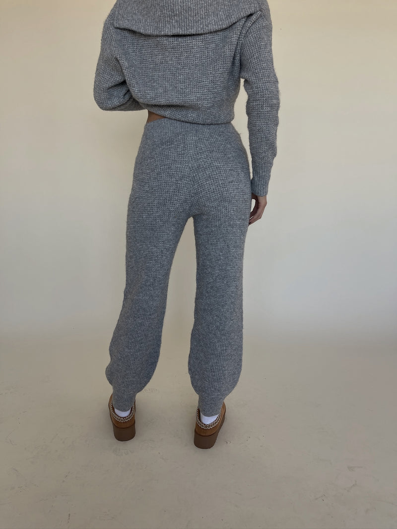 Chrissy Waffle Knit Jogger Set – Madida Clothing